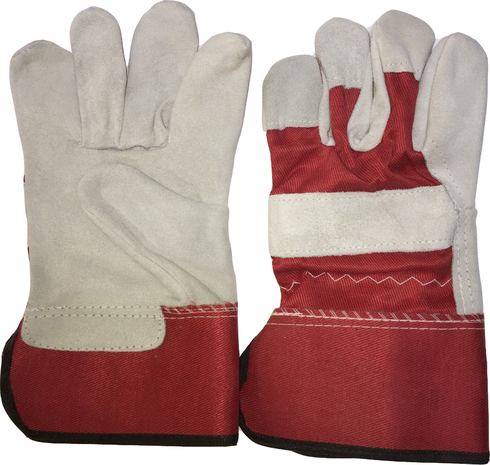 Red No.1 Double Palm Working Glove Heavy Duty 11